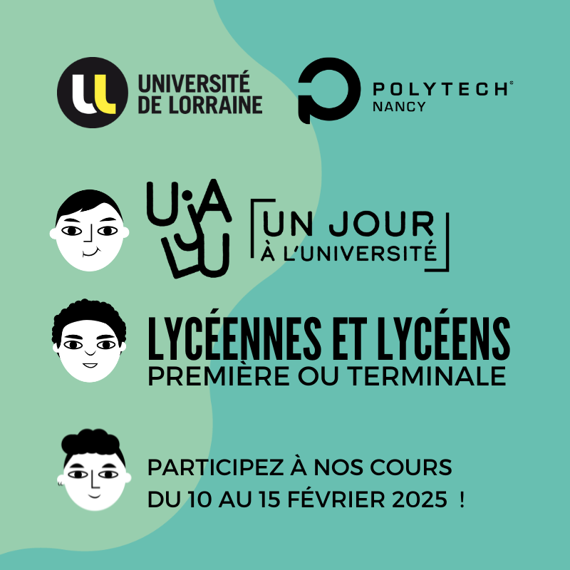 Un jour à l'Université, immersion à Polytech Nancy