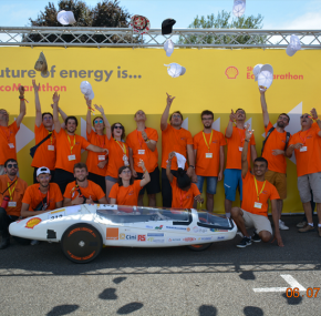 L'Eco Motion Team au Shell Eco Marathon Europe