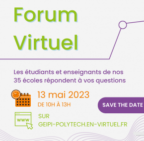 Polytech Nancy au Forum virtuel Geipi Polytech : samedi 13 mai