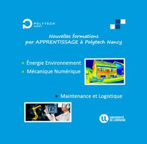 Nouvelles formations par apprentissage