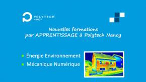 Nouvelles formations par apprentissage