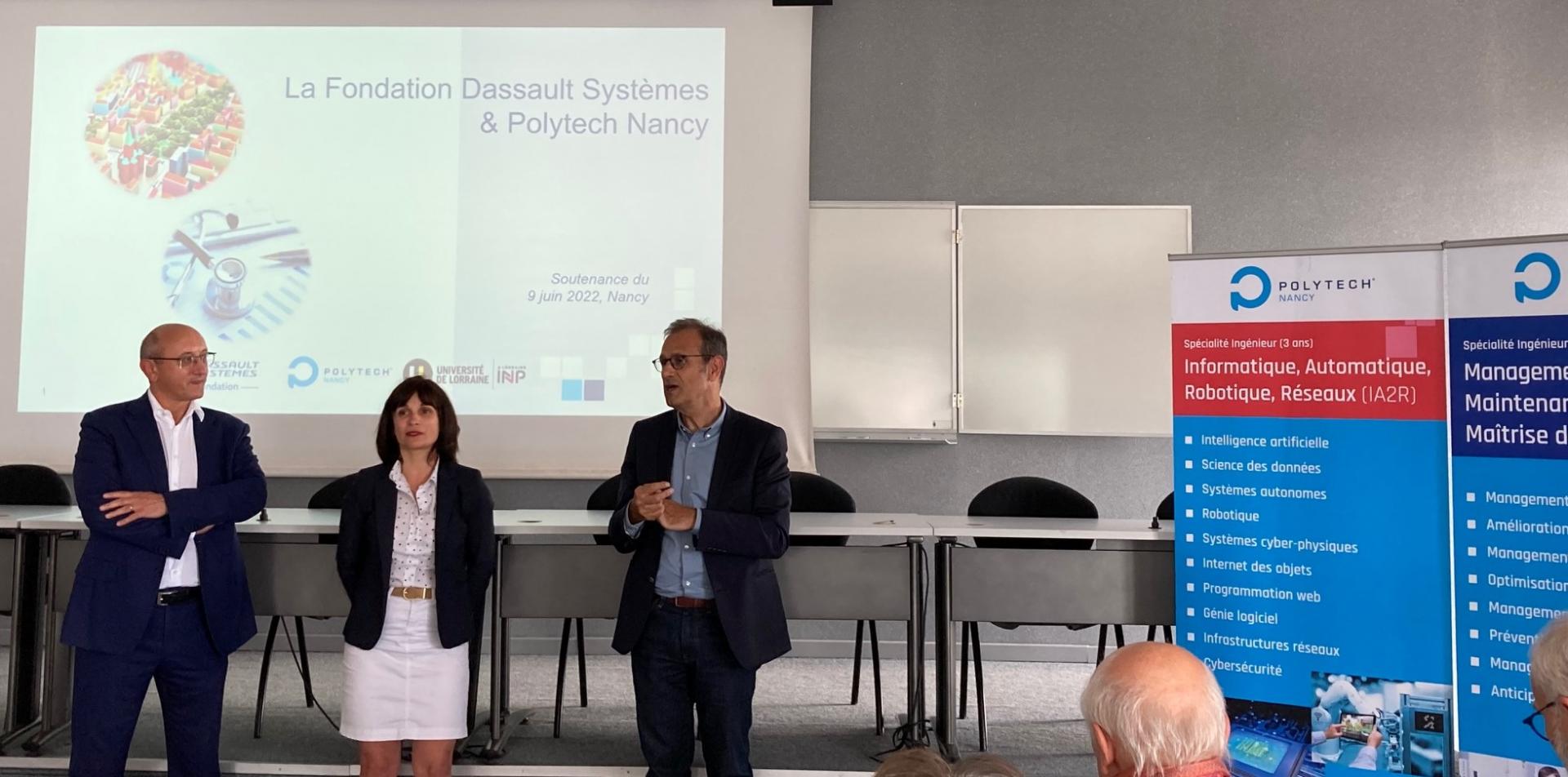 Partenariat avec la Fondation Dassault Systèmes