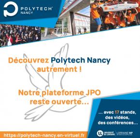 Découvrez Polytech Nancy autrement 